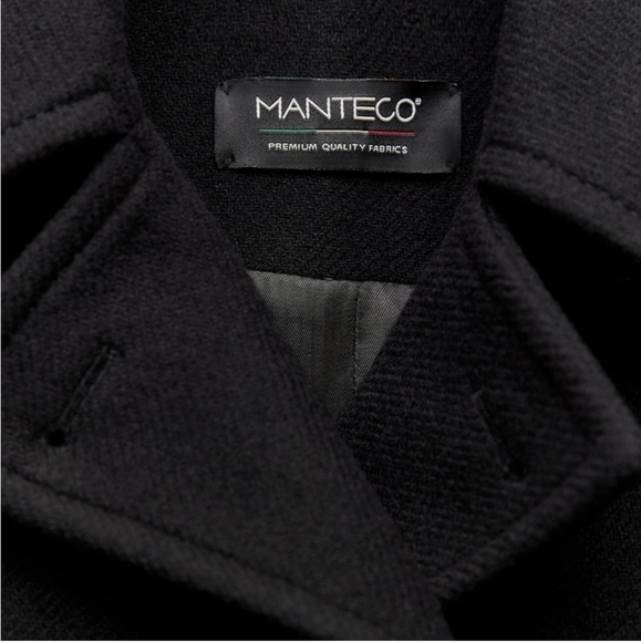 ZARA MANTECO WOOL COAT Black - Picture 16 of 17